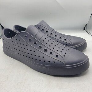 Native Shoes Jefferson Bloom Mens 13 Dust Blue Water Walking Shoes Comfort